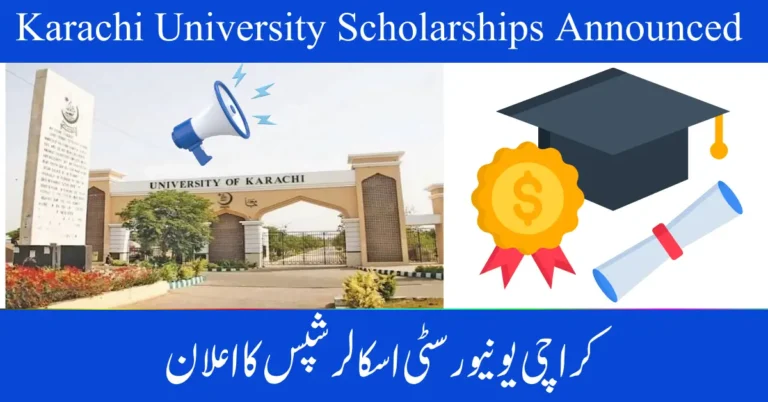 Karachi University Scholarships 2025 Announced in October – Apply Now for Merit & Need-Based Support