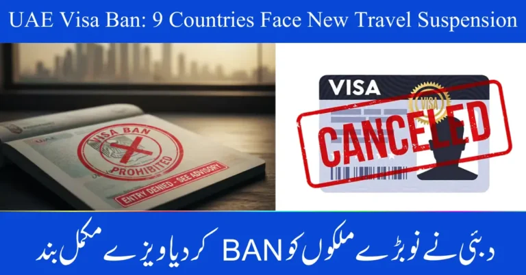 UAE Visa Ban 2025: 9 Countries Face New Travel Suspension in October Update