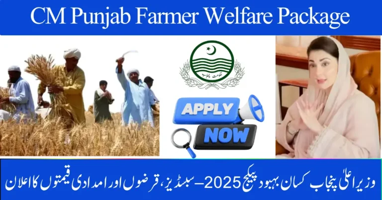 CM Punjab Farmer Welfare Package 2025 – Subsidies, Loans & Support Prices Announced in October