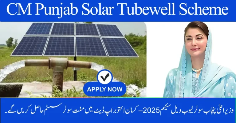 CM Punjab Solar Tubewell Scheme 2025 – Farmers to Get Free Solar Systems in October Update